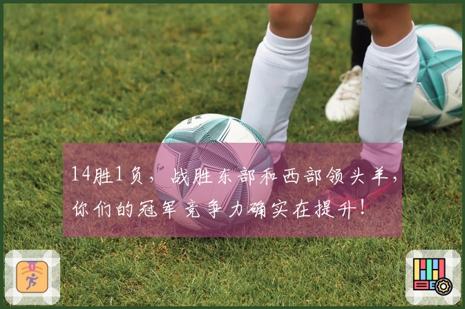 14胜1负，战胜东部和西部领头羊，你们的冠军竞争力确实在提升！