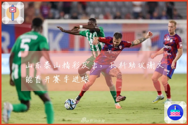 山东泰山精彩反击，瓦科助攻谢文能首开赛季进球